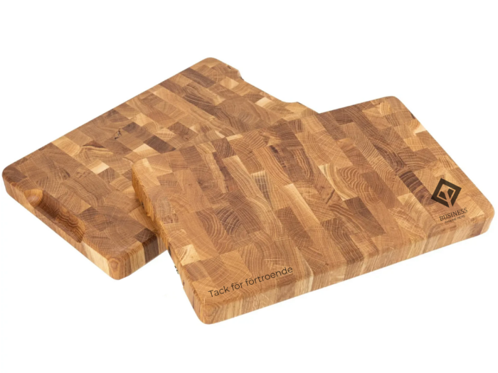 Skärbräda med gravyr 50x30x4